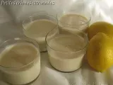 Recette Crème citronnées express