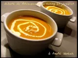 Recette Velouté de potimarron au curry et au piment ( avec ou sans thermomix)