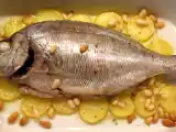 Recette Daurade aux pignons des pins - dorade mit pinienkernen