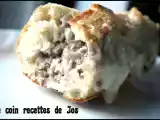 Recette Pain garni au boeuf haché, gratiné