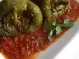 Recette Poivrons farcis au riz et à la viande hachée