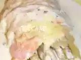 Recette Gratin d'asperges saumon boursin
