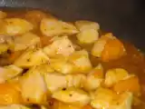 Recette Hommage à nos amis bretons ... ou le poulet aux abricots et au chouchen (hydromel)