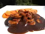 Recette Rognons blancs au miel épicé et chips de patate douce