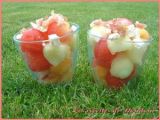 Recette Verrines de melon pastèque