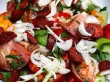 Recette Et la meilleure salade de tomates du monde au menu