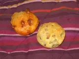 Recette Mini cakes salés olive/jambon/emmental et chorizo/emmental