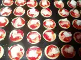 Recette Mini-feuilletés tomates, crevettes, mozzarella
