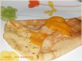 Recette Crèpes aux abricots