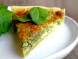 Recette Quiche au saint marcellin & pousses d'epinards