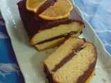 Recette Cake chocolat-orange