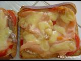 Recette Tartines au saumon