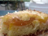 Recette Gâteau fondant aux amandes, pêches et huile d'argan