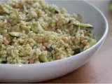 Recette Salade d'orge aux courgettes et aux pois chiche