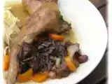 Recette Lapin aux pruneaux flambe au cognac