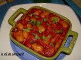 Recette Gratin de haricots soissons a la tomate