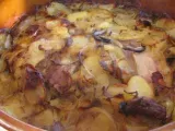 Recette Rouelle de jambon aux pommes de terre confites
