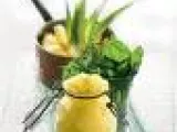 Recette Recette facile: granité d'ananas