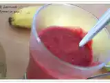 Recette Smoothie kiwi, banane et framboises