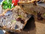 Recette Terrine de champignons et de châtaignes aux fruits secs.