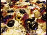 Recette Tarte à la ricotta aux deux olives et tomates séchées