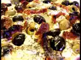 Recette Tarte à la ricotta aux deux olives et tomates séchées
