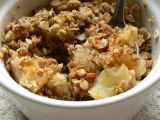 Recette Goji et pommes en crumble au sarrasin sans beurre