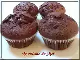 Recette Muffins fondants au chocolat noir