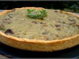 Recette Goût et saveur avec une tarte épicée aux aubergines et champignons