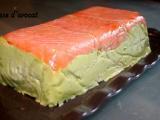 Recette Mousse d'avocat au saumon et surimi chantilly au saumon