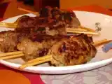 Recette Brochettes de veau au paprika (recette pp)