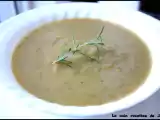 Recette Potage de courgettes et carottes