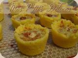 Recette Mini tourtes de polenta, gorgonzola et noisettes