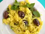 Recette Couscous aux olives, citrons et menthe