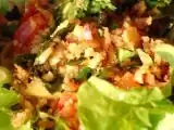Recette Salade de miettes de poisson croustillantes - yam plaa