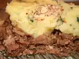 Recette Parmentier de canard aux noisettes et sa purée persillée