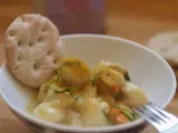 Recette Pétoncles au curry et lait de coco