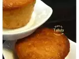 Recette ..mini moelleux aux poires au bon goût de quatre quarts..