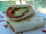 Recette Wrap saumon, avocat et coriandre