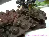 Recette Chocolat aux bleuets