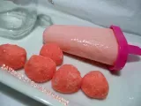 Recette Esquimaux glacés aux fraises tagada