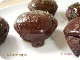 Recette Muffins au chocolat et son glaçage fondant