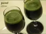 Recette Jus de persil citronné