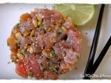 Recette Tartare de thon aux pignons de pin et citron vert