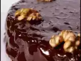 Recette Divin gâteau aux noix, fourré à la crème de praliné