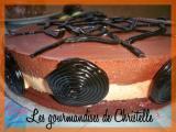 Recette Bavarois chocolat orange halloween