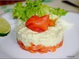 Recette Fraicheur d'avocat et saumon fume