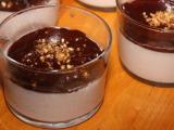 Recette Panna cotta au lait de noisette et à la crème de marron