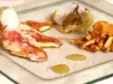 Recette Filets de rougets aux girolles et fenouil rôti au lardo di colonnata
