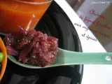 Recette Chutney de figues fraîches aux oignons rouges et épices